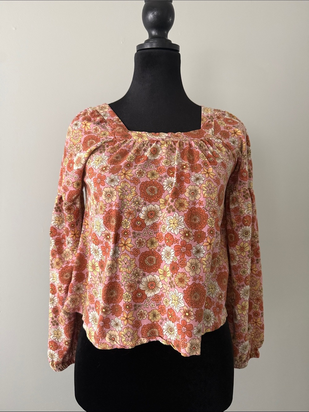 Levi’s peasant blouse